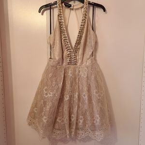 Bebe dress, size 8, rose pink